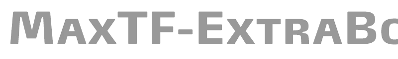 MaxTF-ExtraBoldSC