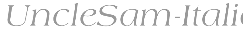 UncleSam-Italic