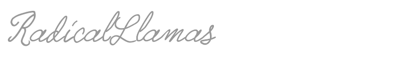 Radical Llamas