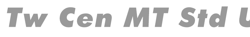 Tw Cen MT Std