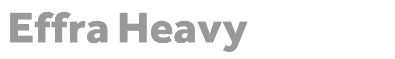 Effra Heavy