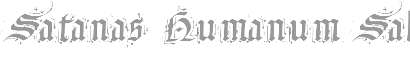 Satanas Humanum Sal