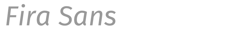 Fira Sans
