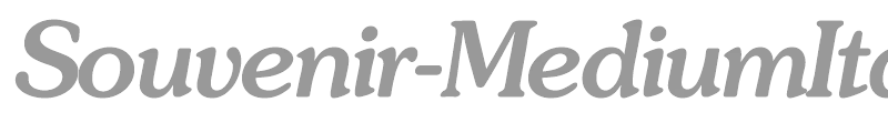Souvenir-MediumItalic