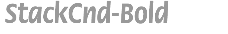 StackCnd-Bold