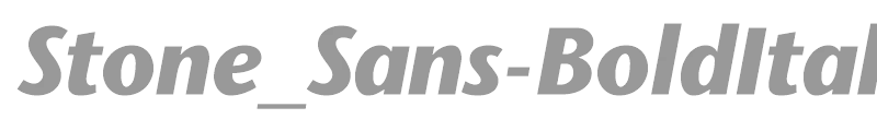 Stone_Sans-BoldItalic