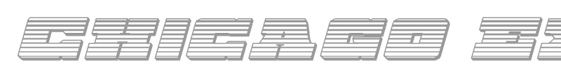 Chicago Express Title Italic