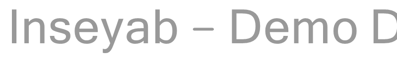 Inseyab - Demo