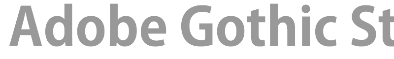 Adobe Gothic Std B