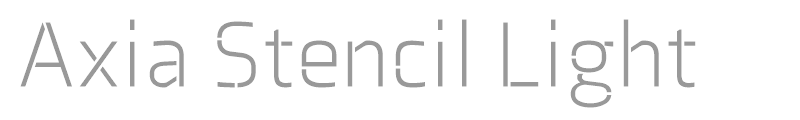 Axia Stencil Light