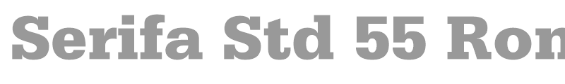 Serifa Std