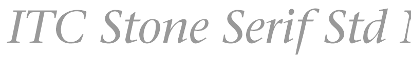 ITC Stone Serif Std