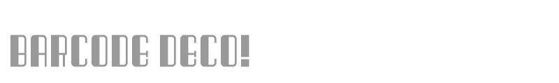 Barcode Deco!