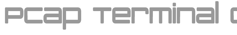 PCap Terminal Condensed