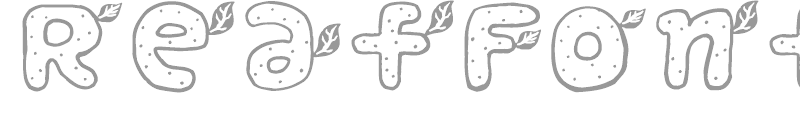 Reaf Font