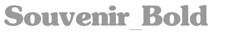 Souvenir_Bold