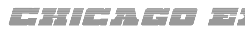 Chicago Express Halftone Italic