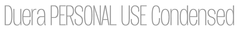 Duera PERSONAL USE Normal
