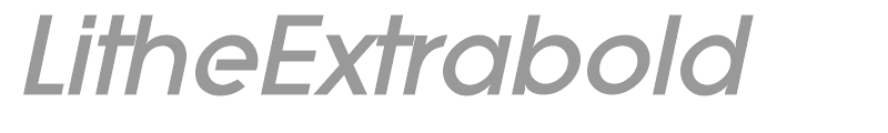 LitheExtrabold