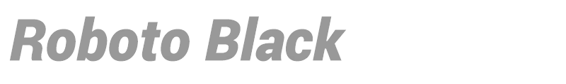Roboto Black