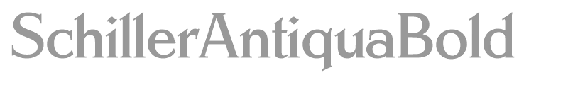 SchillerAntiquaBold