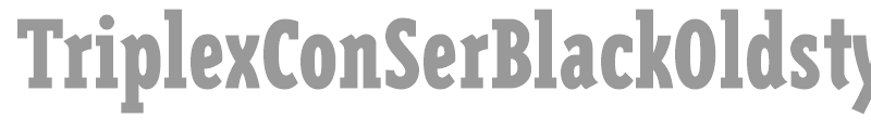TriplexConSerBlackOldstyle