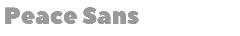 Peace Sans