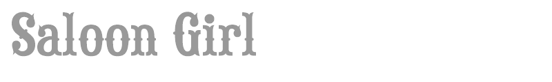 Saloon Girl