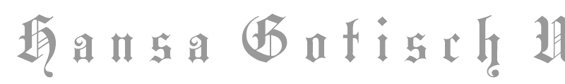 Hansa Gotisch