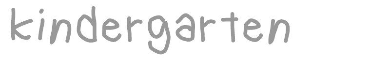 Kindergarten