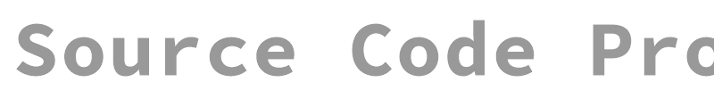 Source Code Pro
