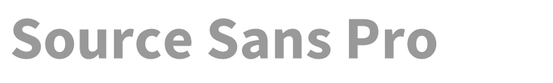 Source Sans Pro