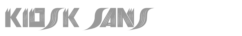 Kiosk Sans