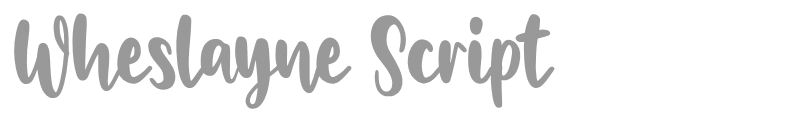 Wheslayne Script