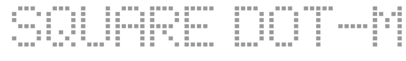 Square Dot-Matrix