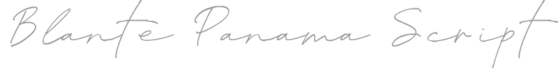 Blante Panama Script