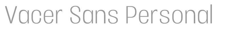 Vacer Sans