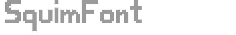 SquimFont