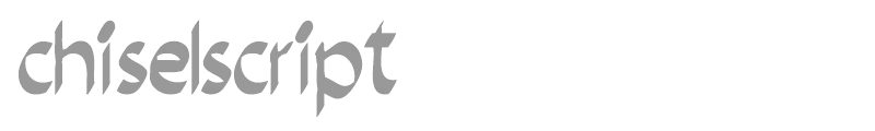 Chisel Script