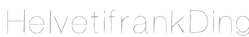 Helvetifrank Dingbats