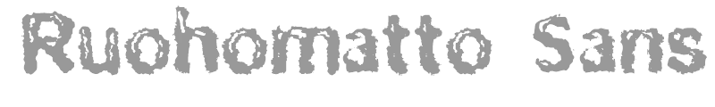 Ruohomatto Sans