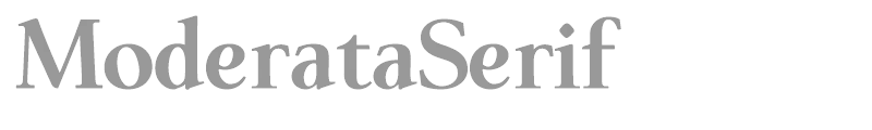 ModerataSerif