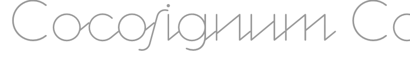 Cocosignum Corsivo Italico