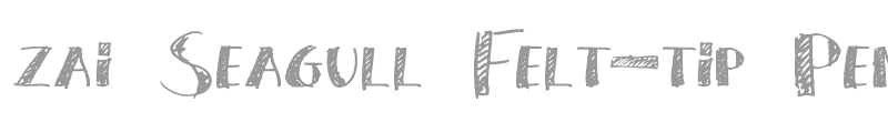 zai Seagull Felt-tip Pen
