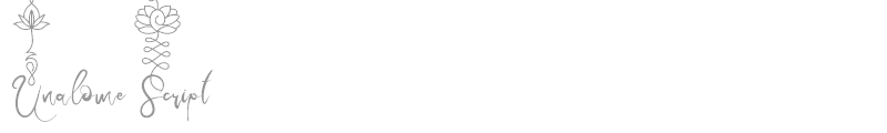 Unalome Script