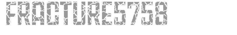 Fracture 5758