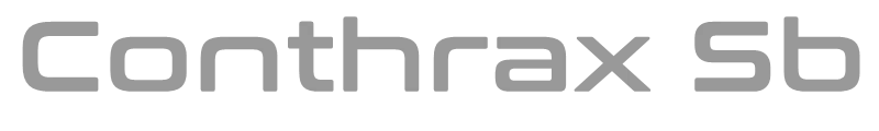Conthrax Semi-Bold