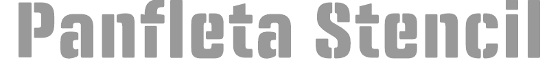 Panfleta Stencil