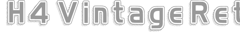 H4 Vintage Retro