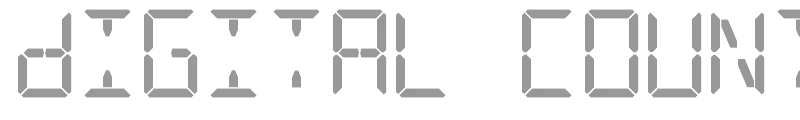 Digital Counter 7